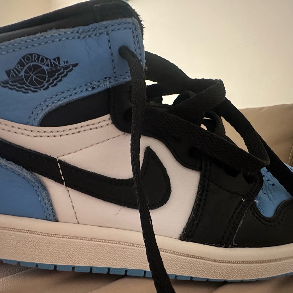 Air Jordan Kids Sneakers - Black and Blue